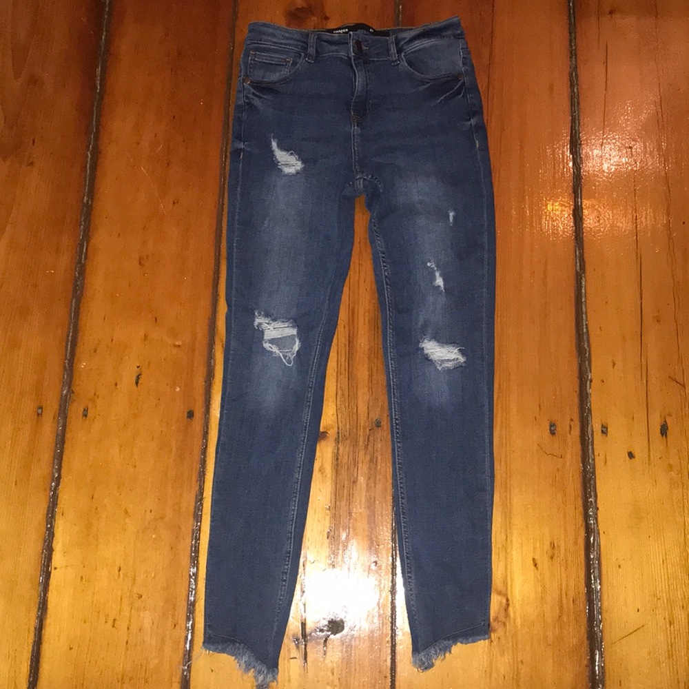 Frencescas harpers ripped jeans